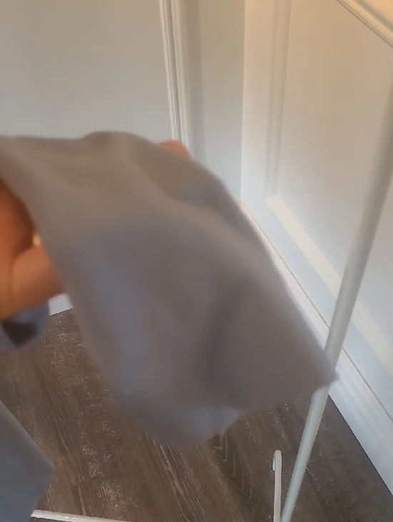 COS Light Blue V Neck Ruffled Top - Picture 8 of 11